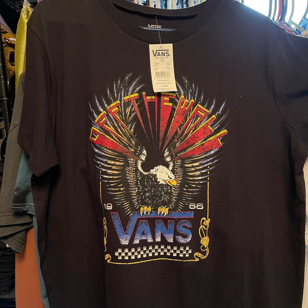 Vans shirt brand new with tags